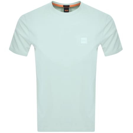 BOSS Thinking 1 Logo T Shirt Green | Mainline Menswear